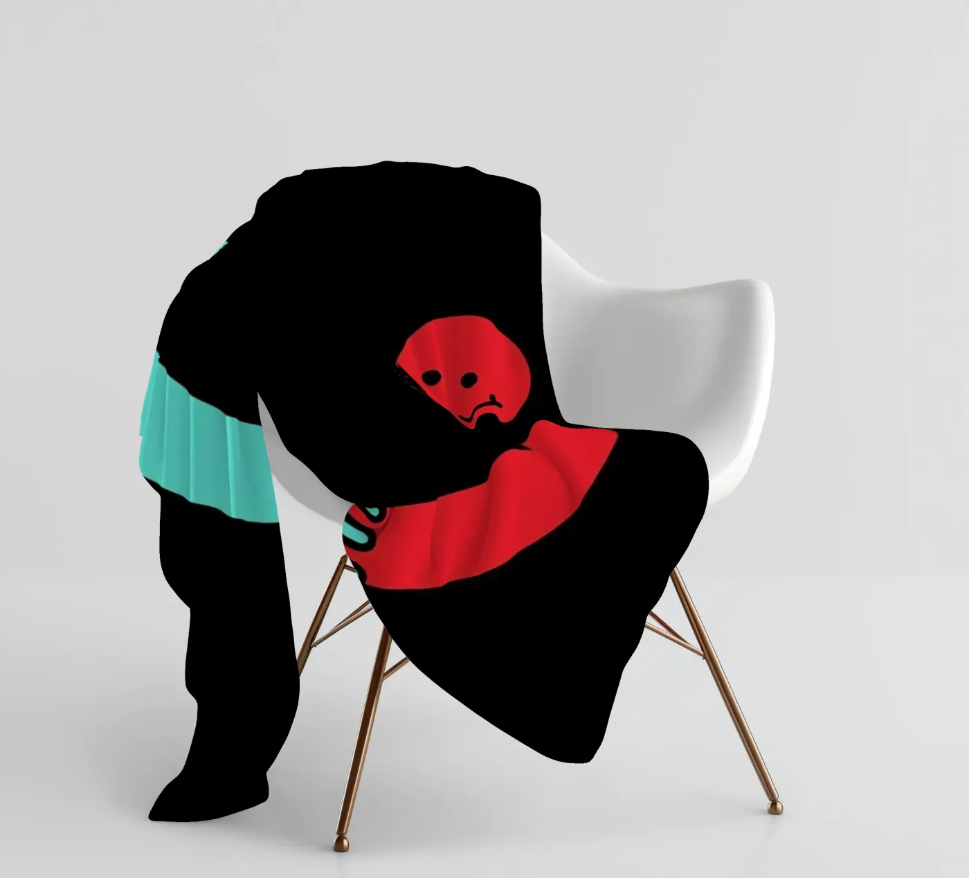 Happy Fleecedecke von Jaco Haasbroek