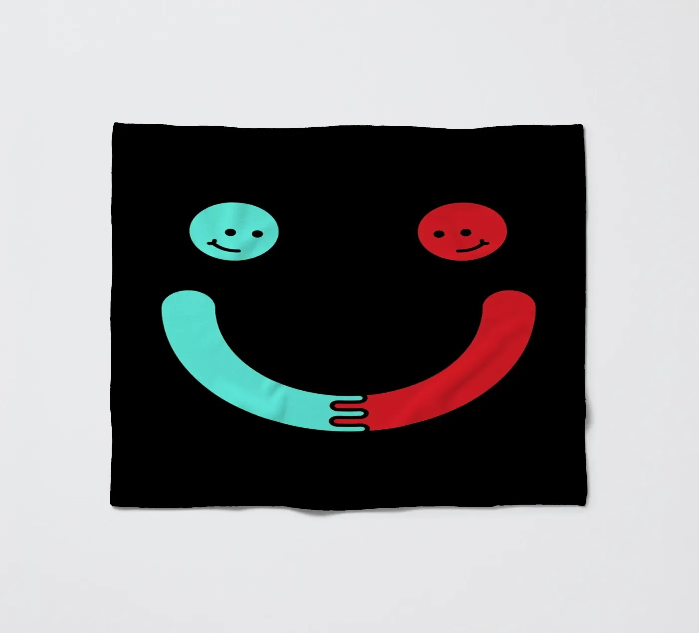 Happy Fleecedecke von Jaco Haasbroek