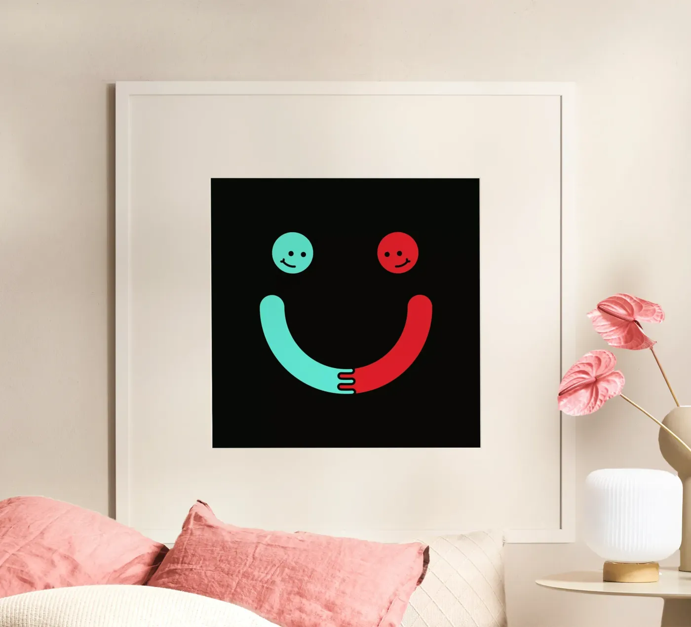 Happy poster van Jaco Haasbroek