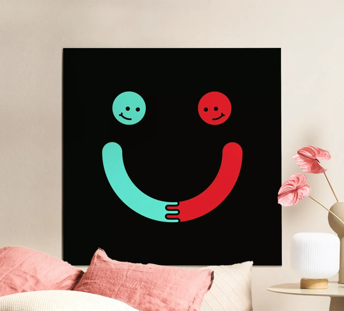 Happy poster van Jaco Haasbroek