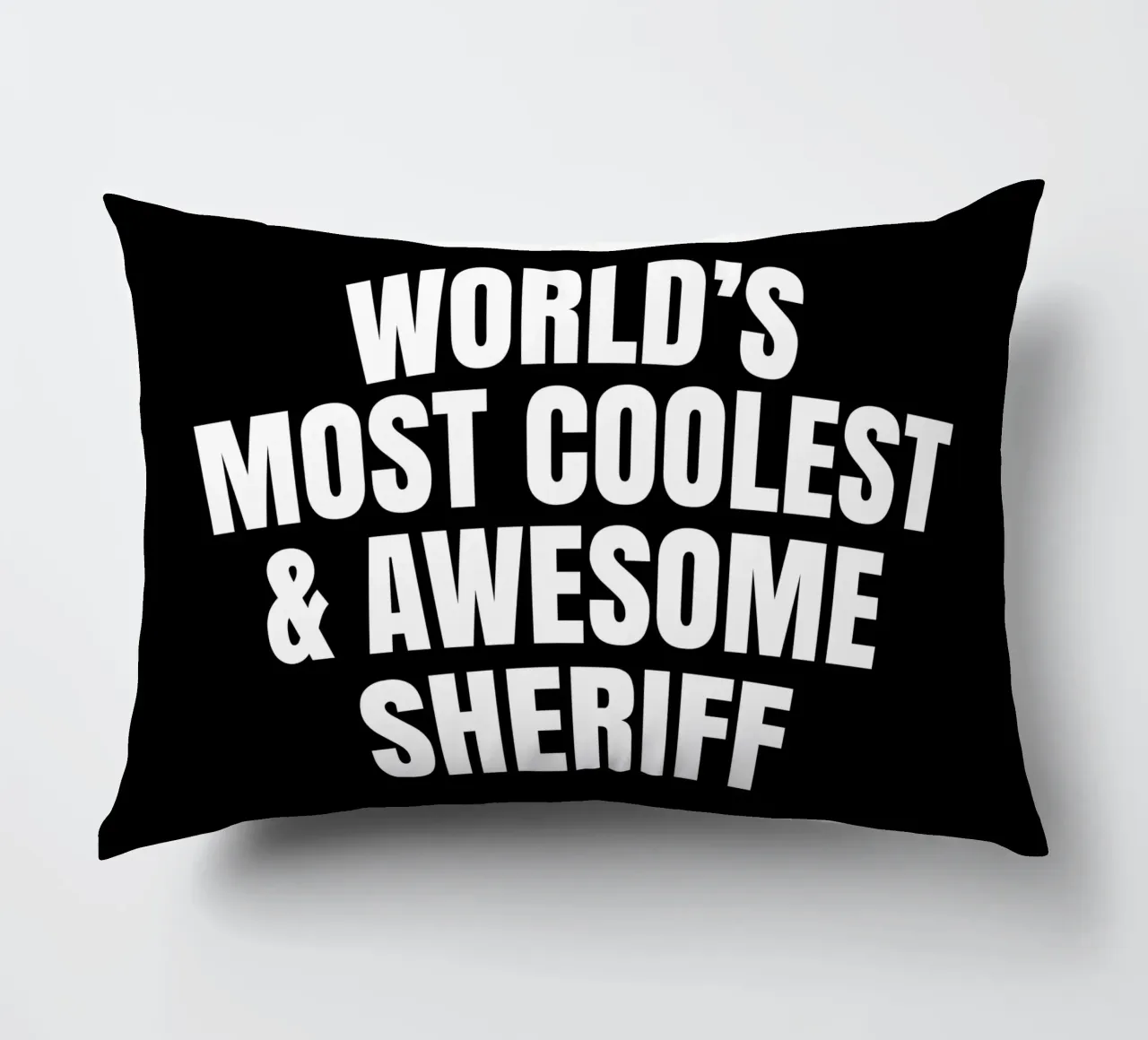 World's most coolest and awesome sheriff cojín de happieeagle
