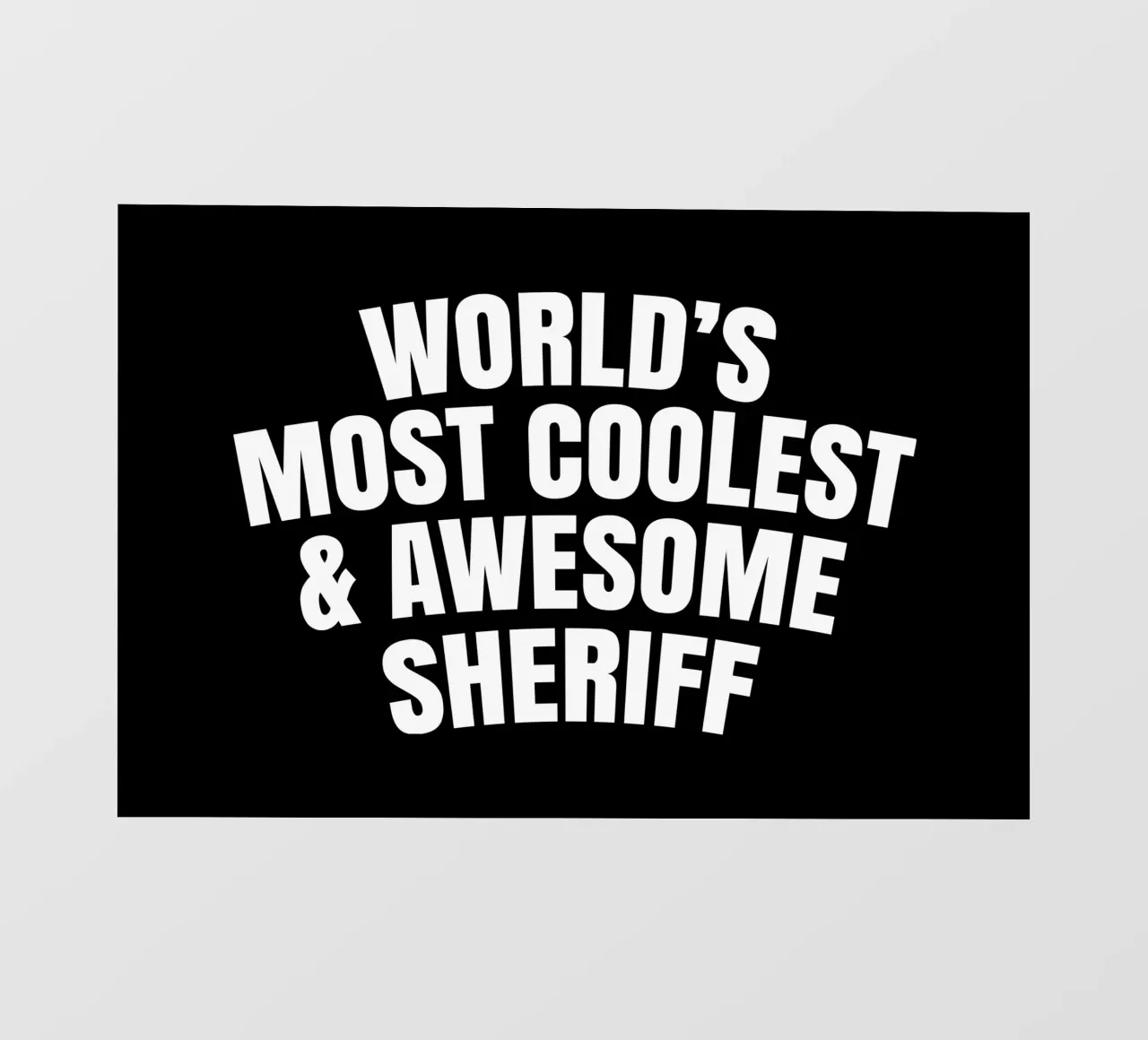 World's most coolest and awesome sheriff pellicola backlit da happieeagle