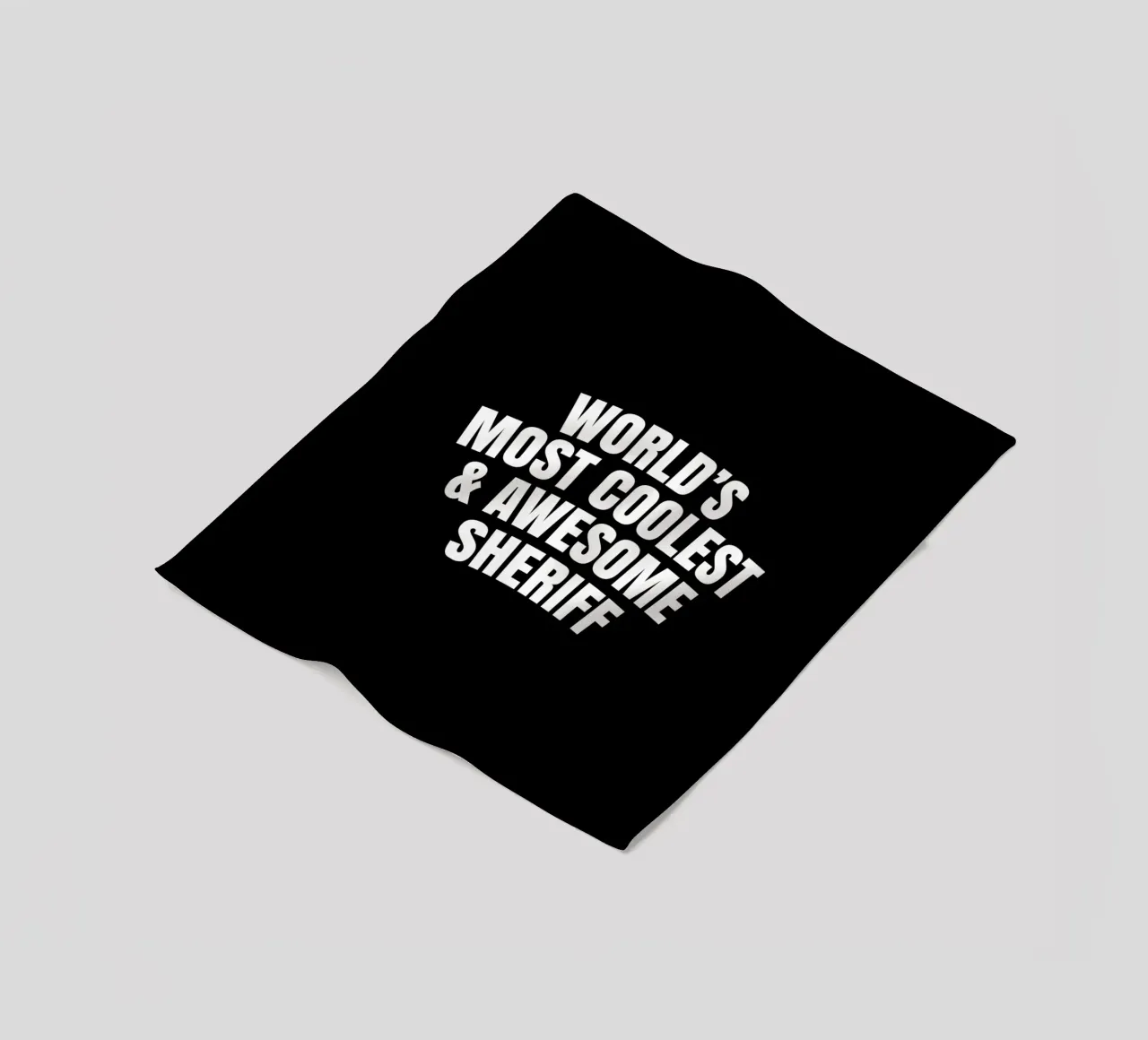 World's most coolest and awesome sheriff coperta in pile da happieeagle