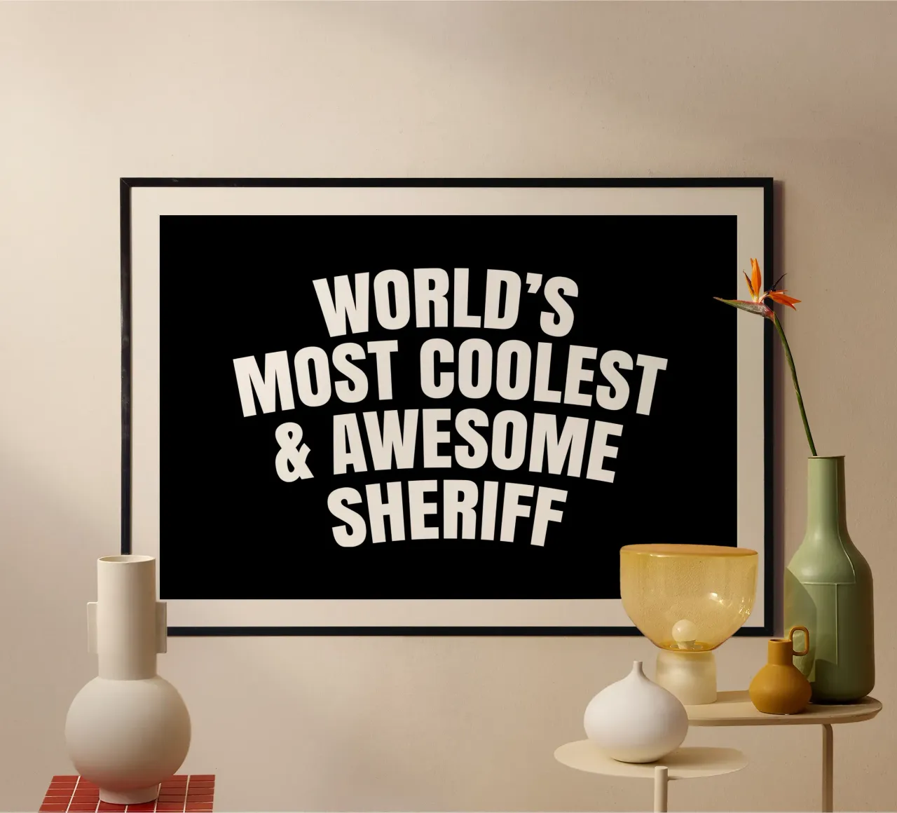 World's most coolest and awesome sheriff carta hahnemühle da happieeagle