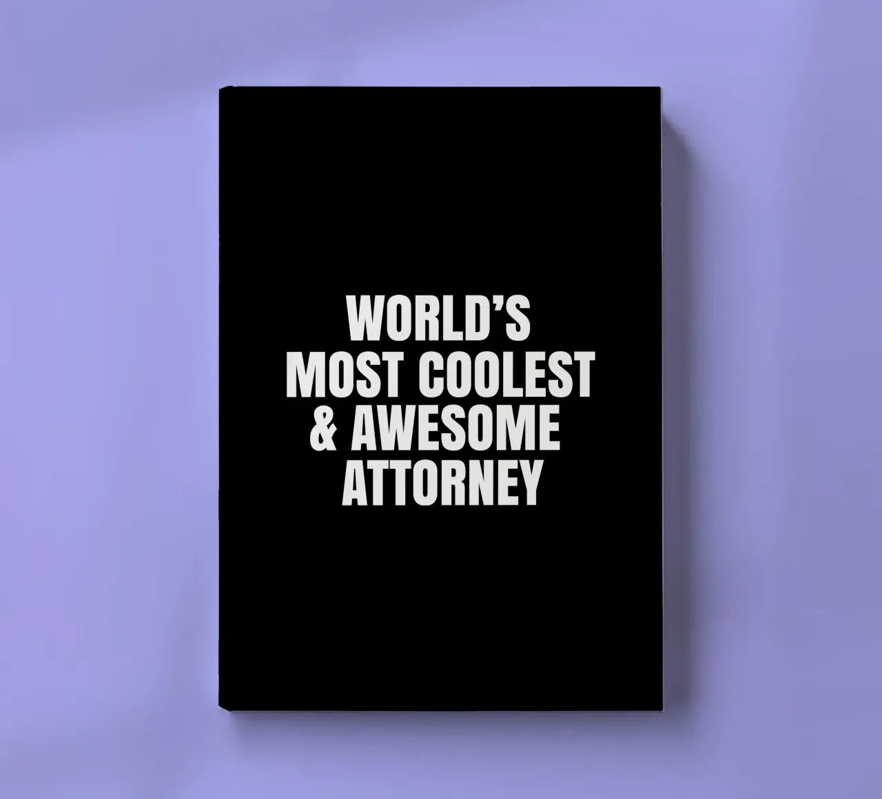 World's most coolest and awesome attorney notebook by happieeagle