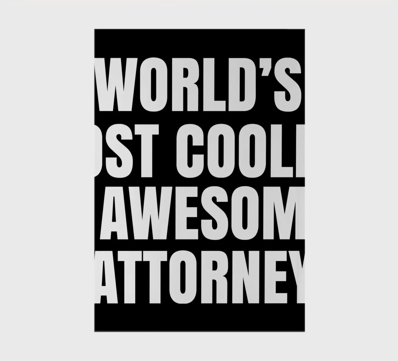 World's most coolest and awesome attorney notebook by happieeagle