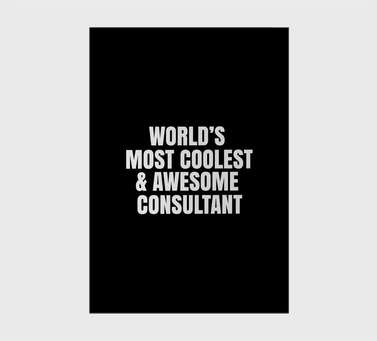 World's most coolest and awesome consultant notebook by happieeagle