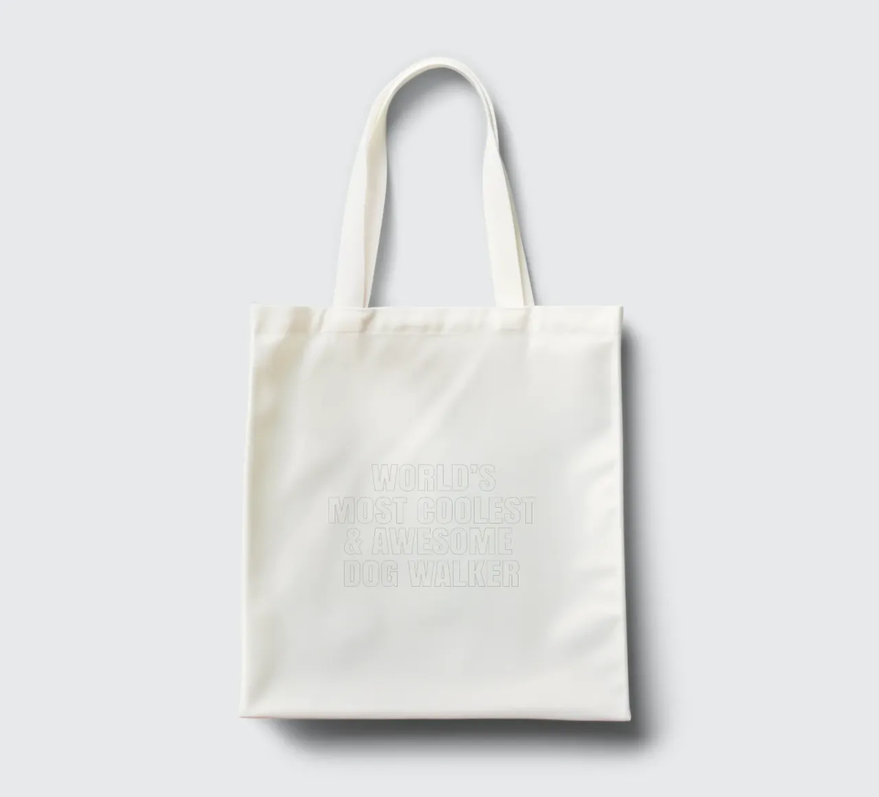 World's most coolest and awesome dog walker tote bag by happieeagle