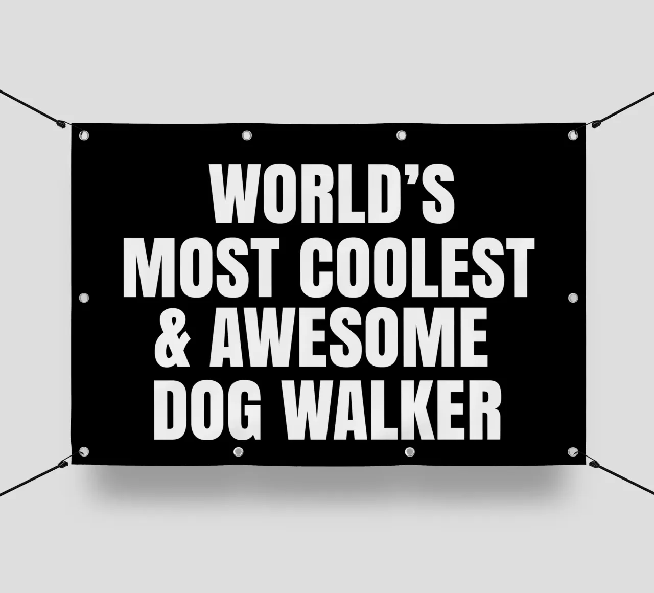 World's most coolest and awesome dog walker telo in pvc da happieeagle