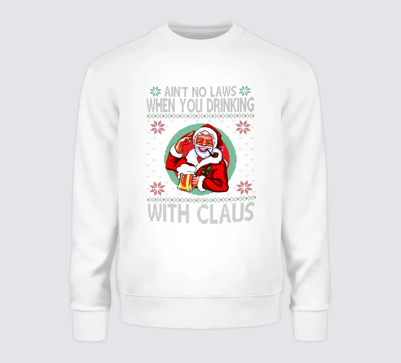 Non ci sono leggi quando si bazzica con Claus. felpa da kaiyaraiya