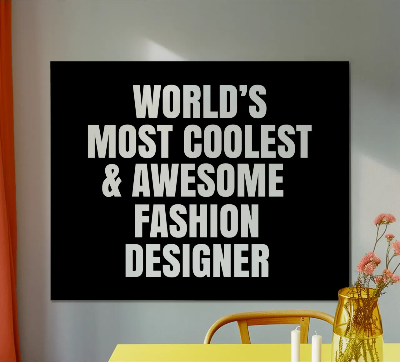 World's most coolest and awesome fashion designer poster da happieeagle