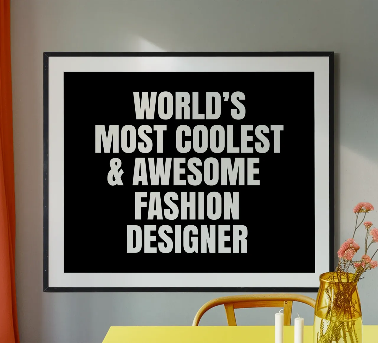 World's most coolest and awesome fashion designer poster da happieeagle