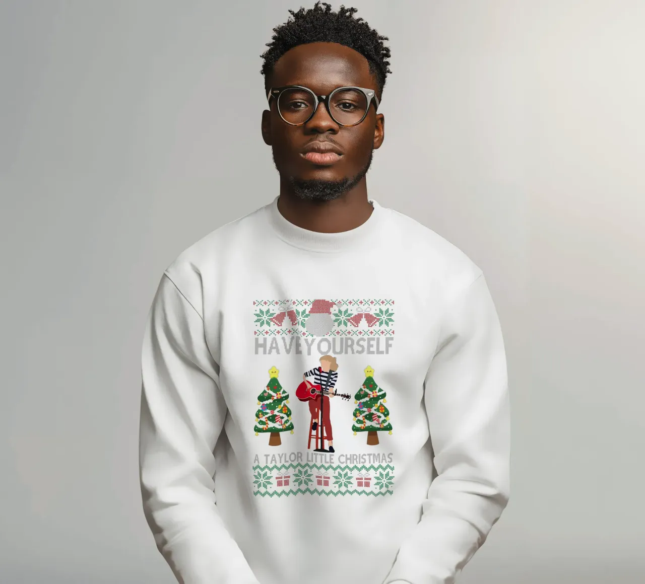 passate un Natale da taylor little felpa da kaiyaraiya
