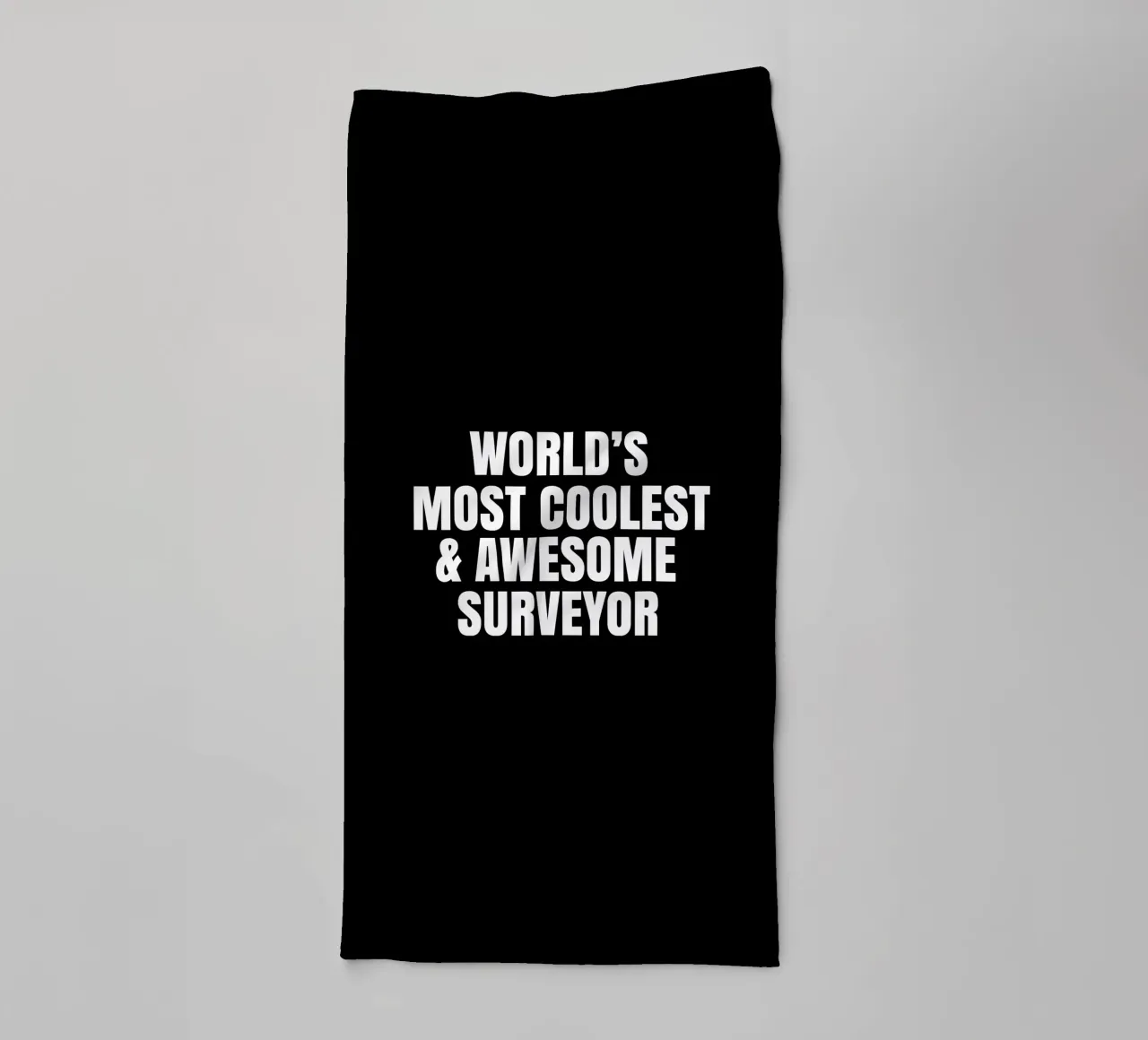 World's most coolest and awesome surveyor asciugamano da bagno da happieeagle