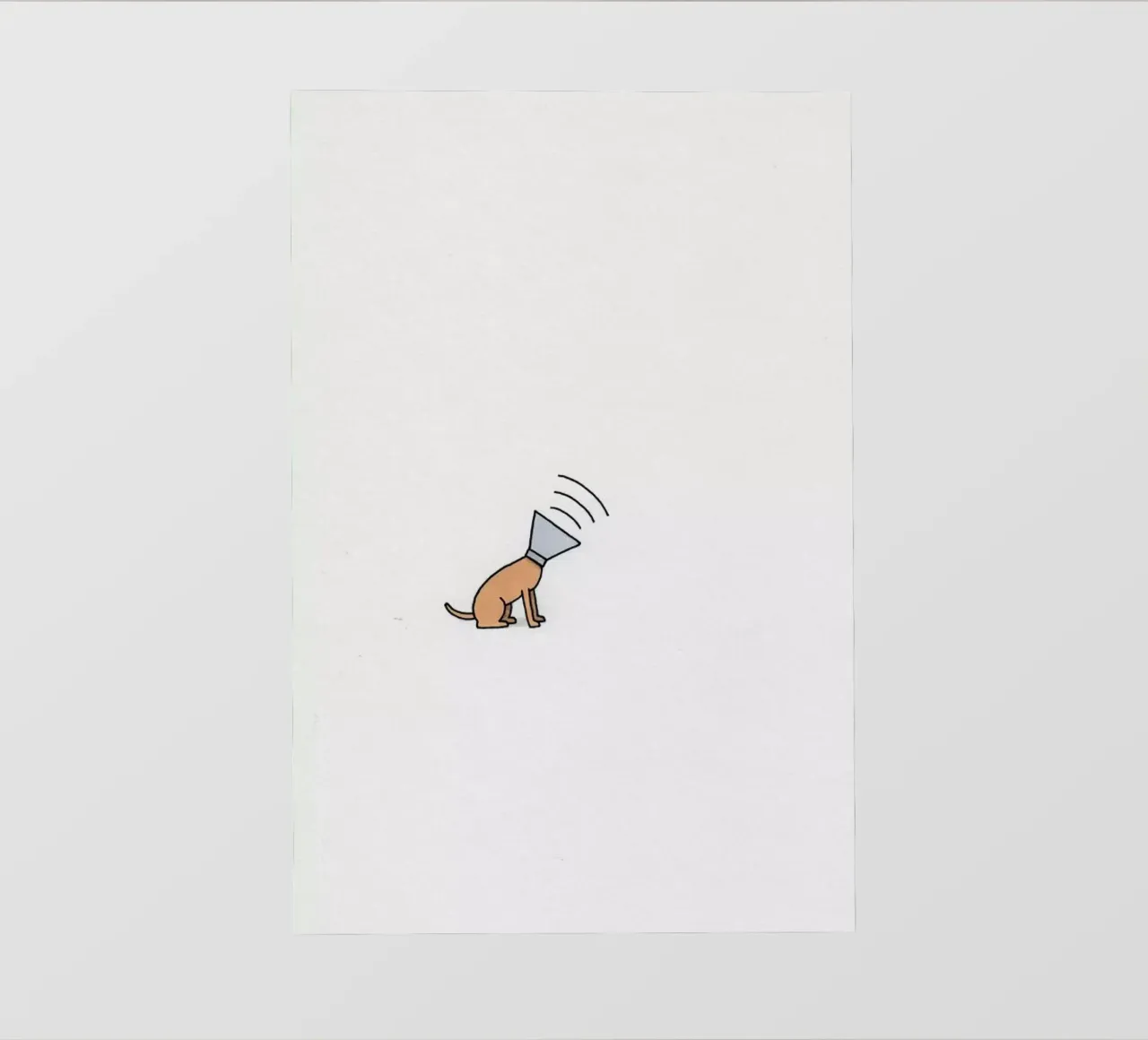 Dog pellicola backlit da Jaco Haasbroek