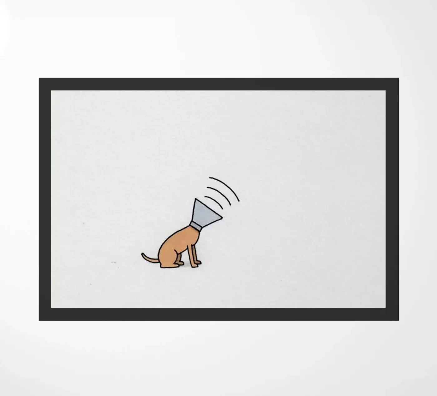Dog Fußmatte von Jaco Haasbroek