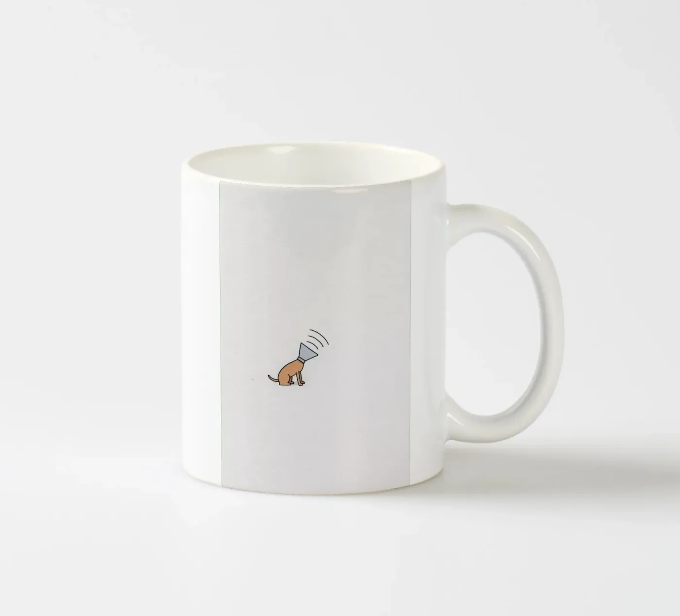 Dog ceramic mug by Jaco Haasbroek
