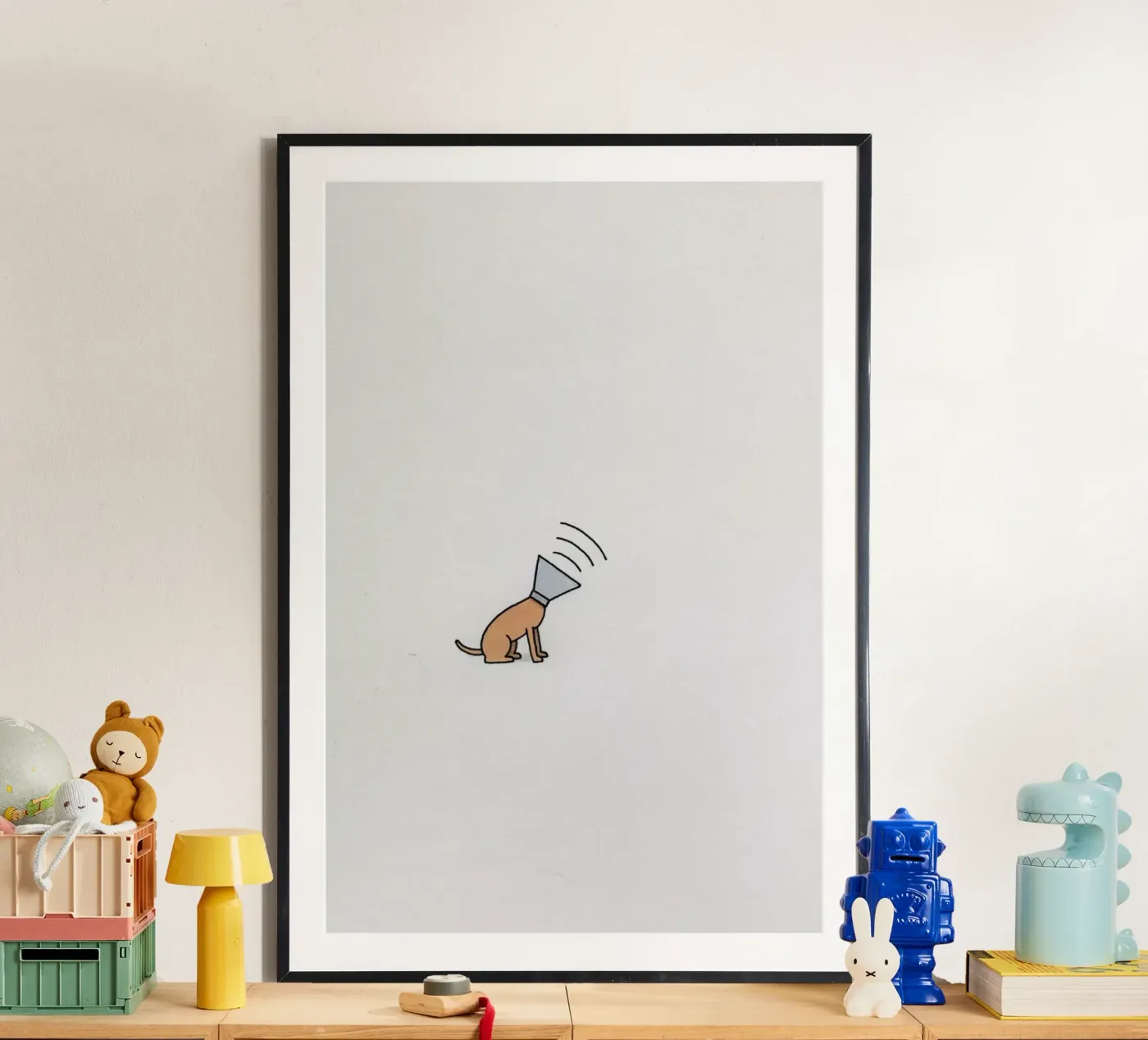 Dog poster van Jaco Haasbroek