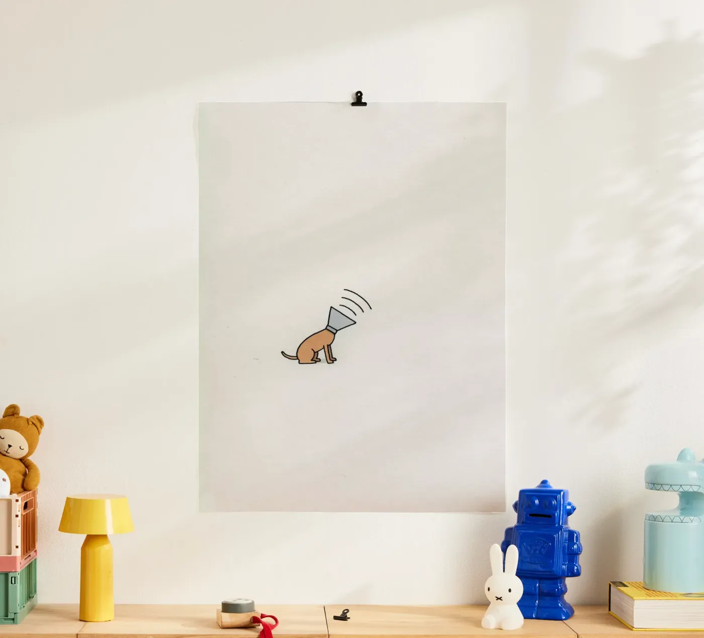 Dog poster van Jaco Haasbroek