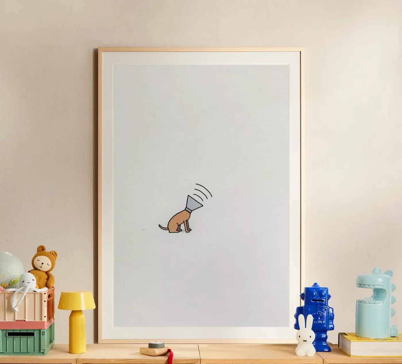 Dog poster van Jaco Haasbroek