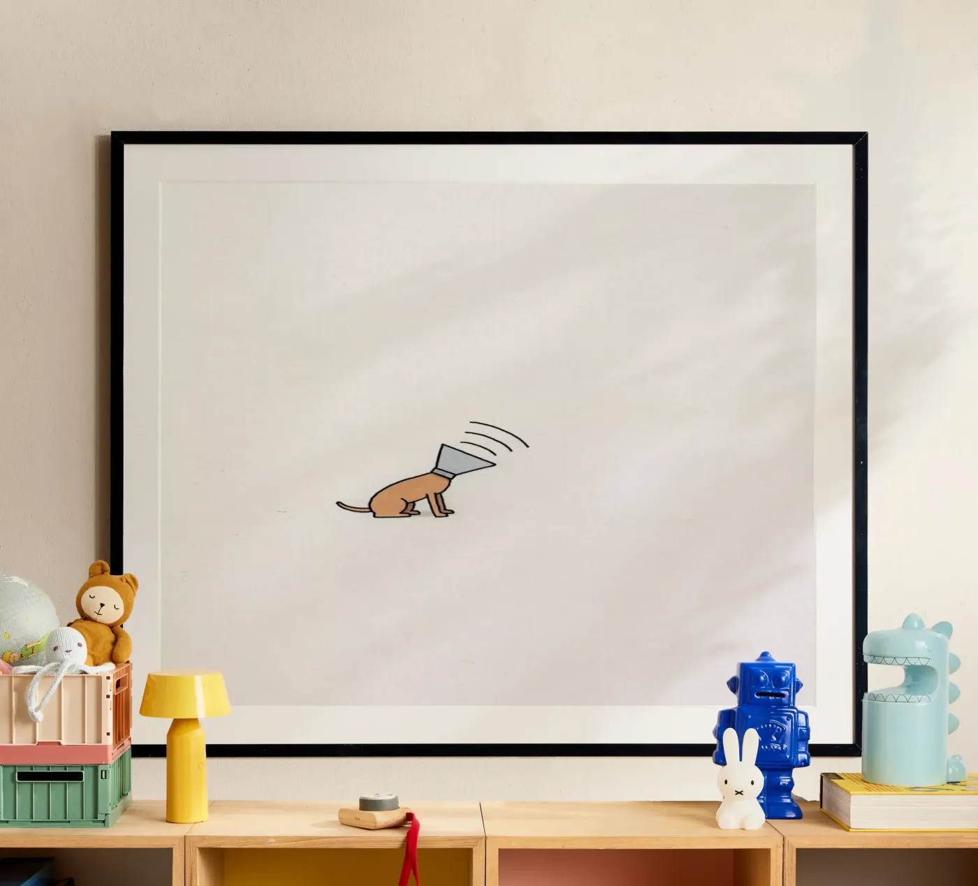 Dog poster van Jaco Haasbroek