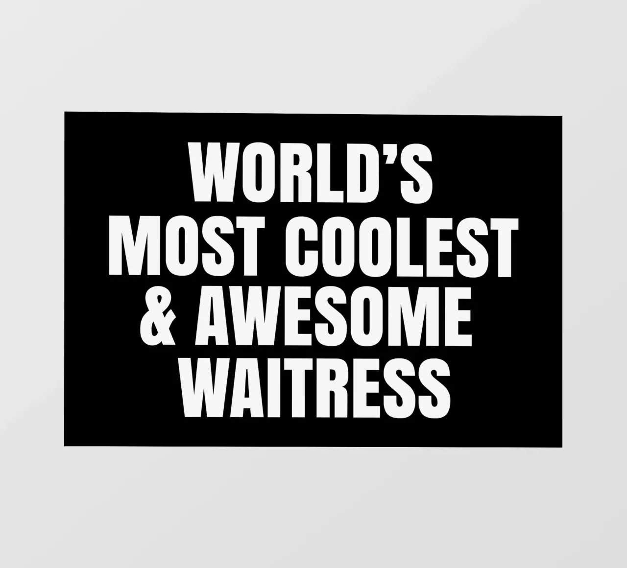 World's most coolest and awesome waitress pellicola backlit da happieeagle
