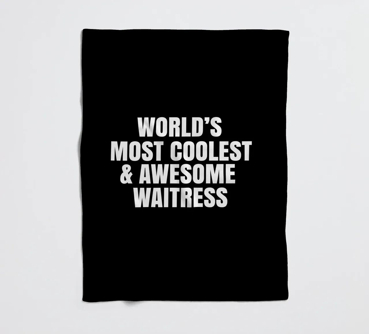 World's most coolest and awesome waitress coperta in pile da happieeagle