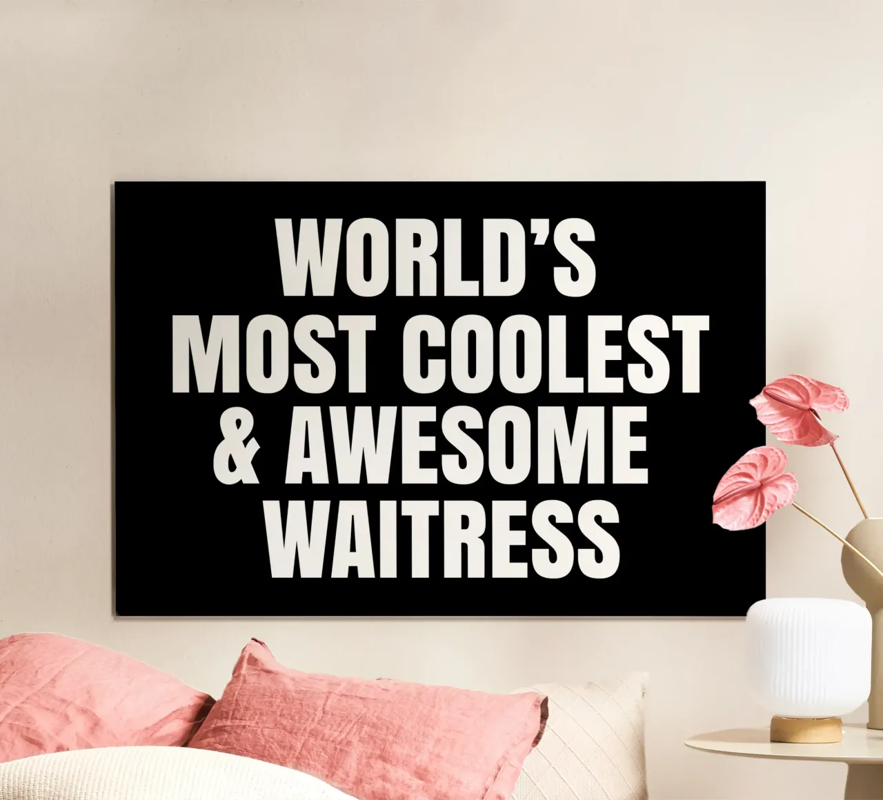 World's most coolest and awesome waitress carta hahnemühle da happieeagle