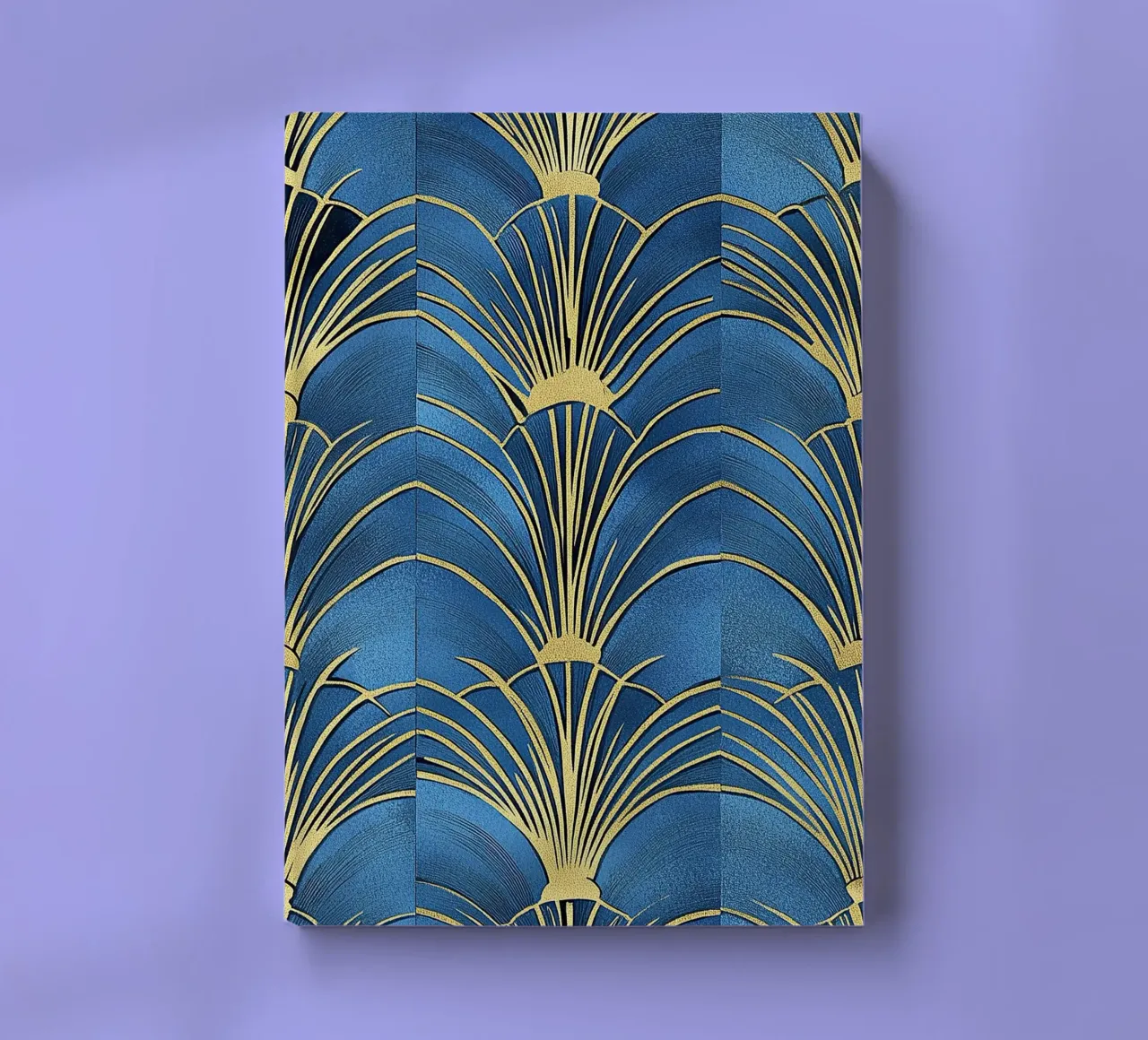 Art déco "Celestial Deco Dreams" notebook by Nikis Art Studio