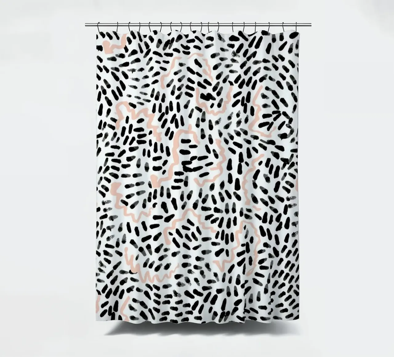 Helena shower curtain by Charlotte Winter