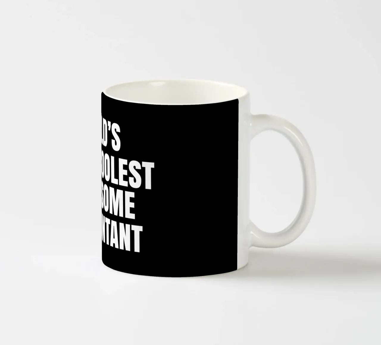 World's most coolest and awesome accountant tazza in ceramica da happieeagle