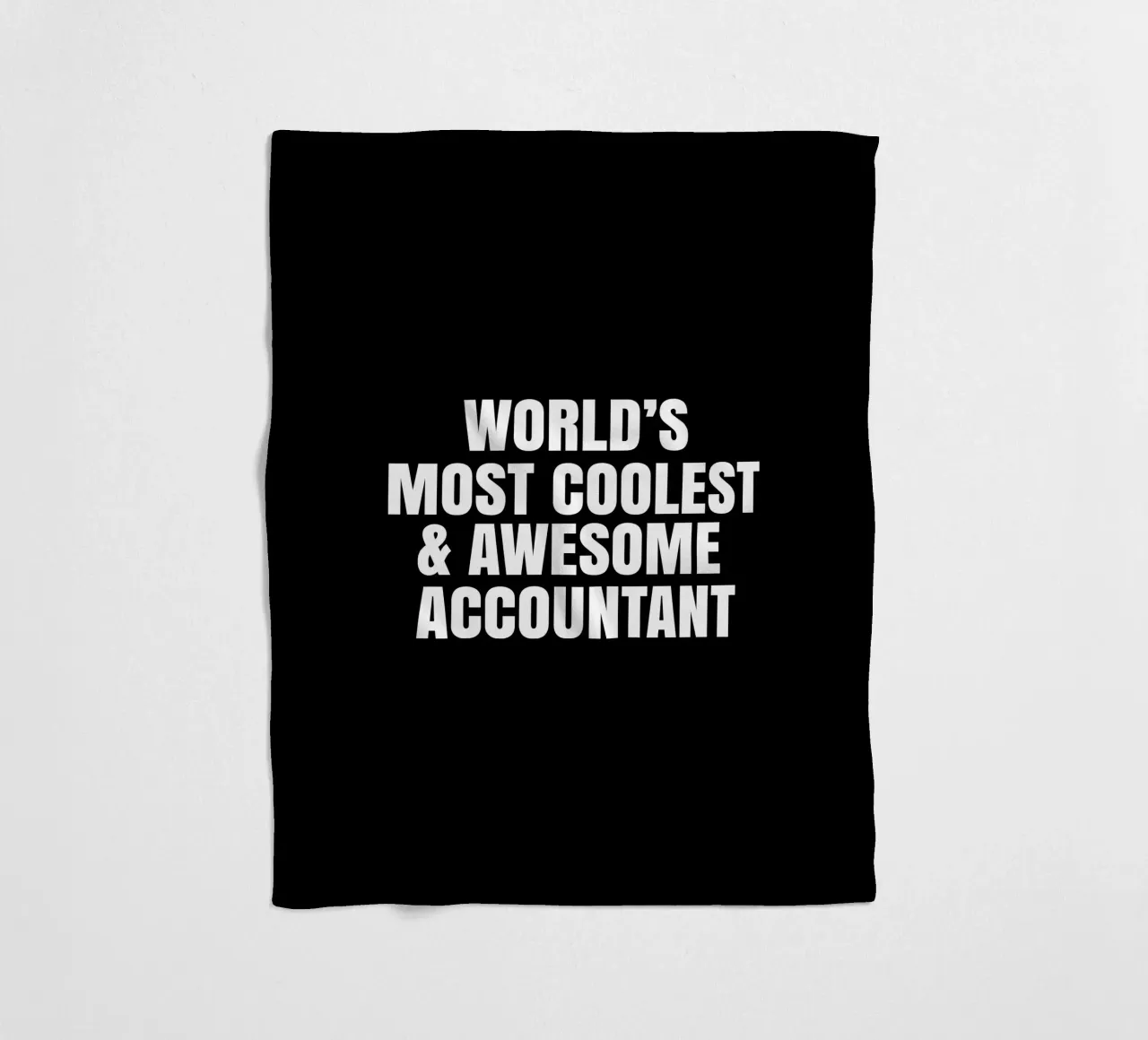 World's most coolest and awesome accountant coperta in pile da happieeagle