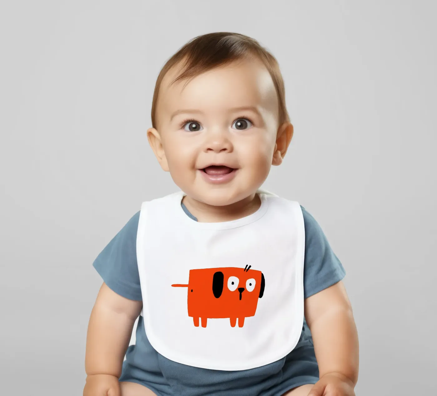 Cane rosso bavaglino da aucontraire