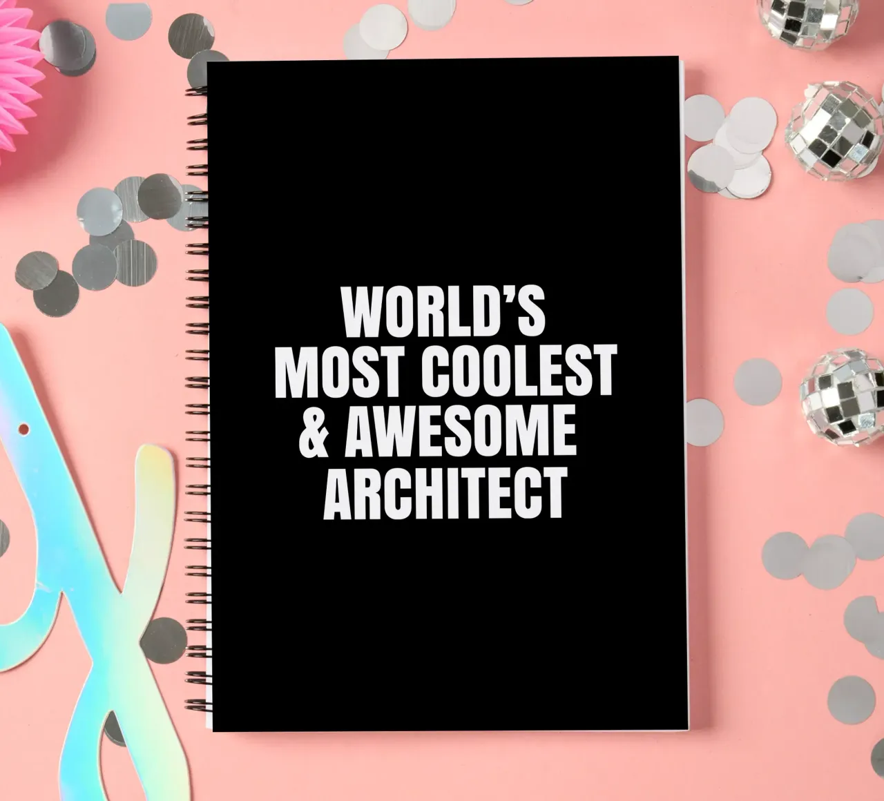 World's most coolest and awesome architect spiral notebook by happieeagle