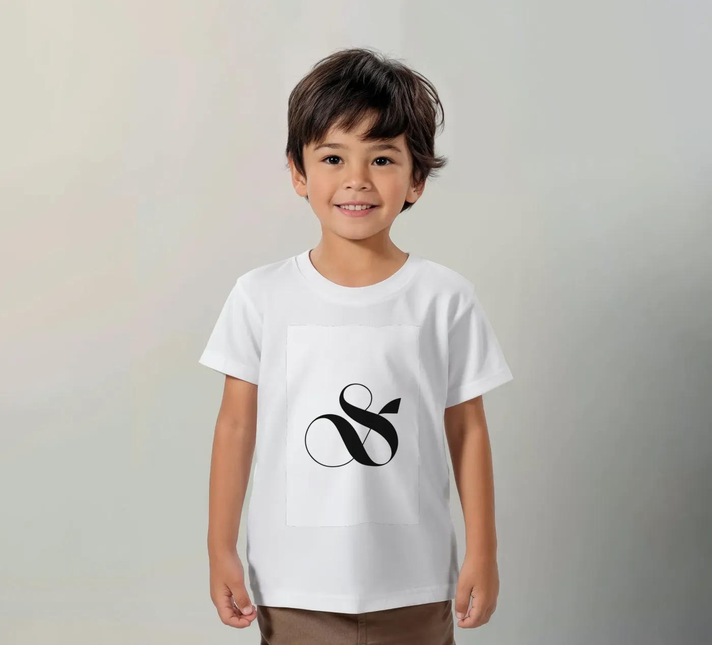 & kinder t-shirt van n.4