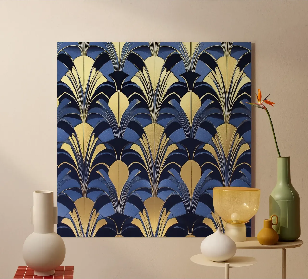 Art déco plexiglass da Nikis Art Studio