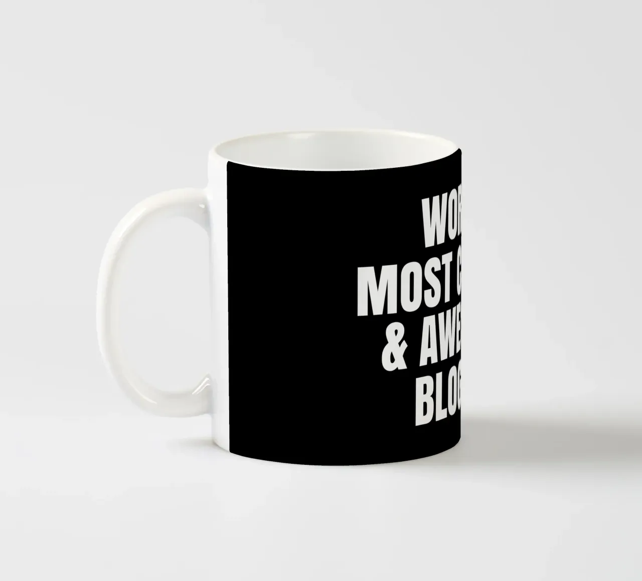 World's most coolest and awesome blogger Keramik Tasse von happieeagle