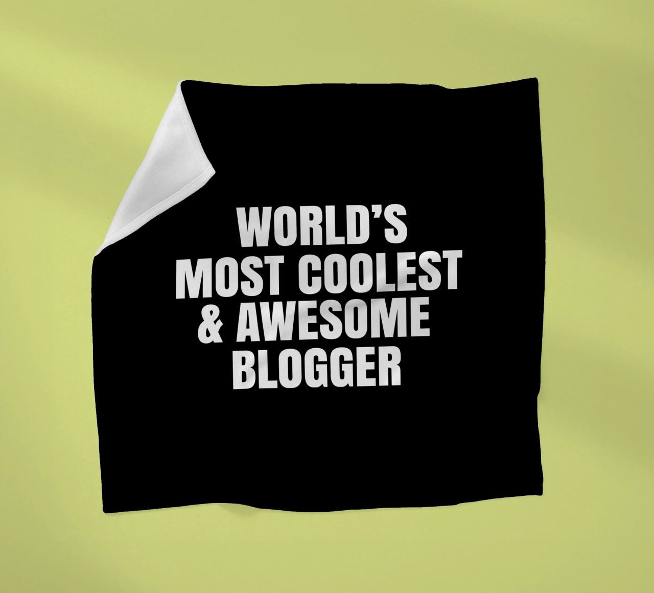World's most coolest and awesome blogger coperta in pile da happieeagle