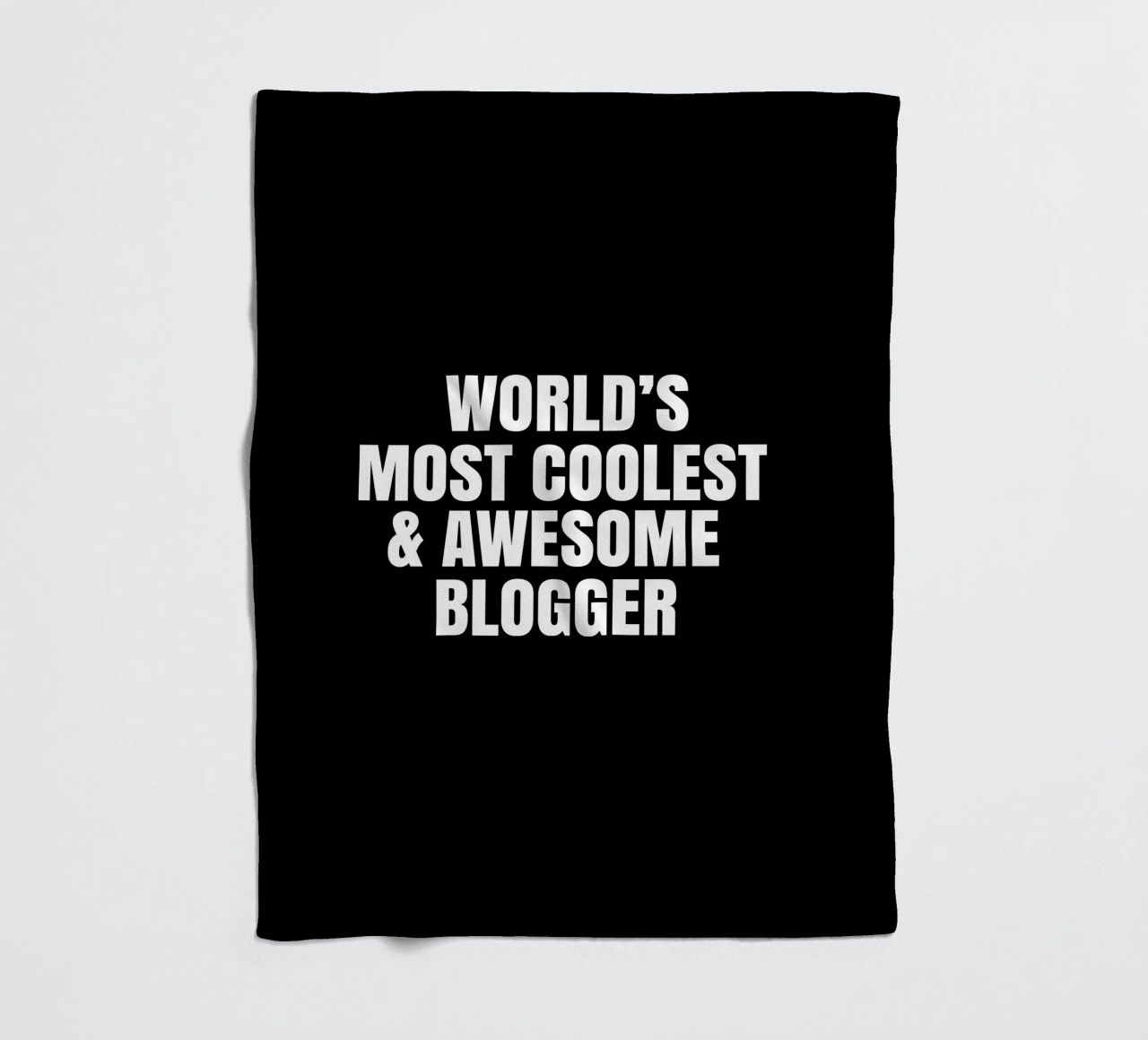 World's most coolest and awesome blogger coperta in pile da happieeagle