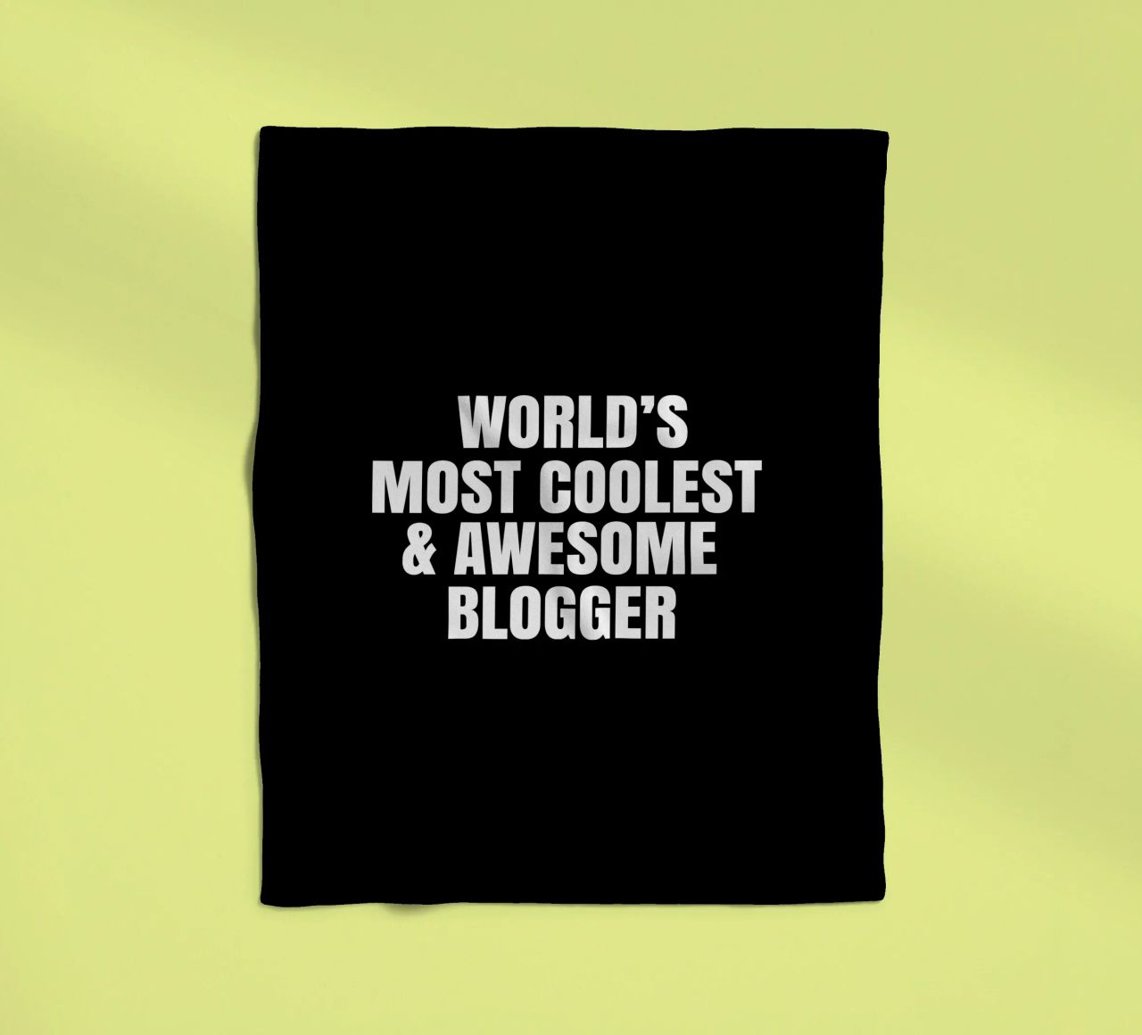 World's most coolest and awesome blogger coperta in pile da happieeagle
