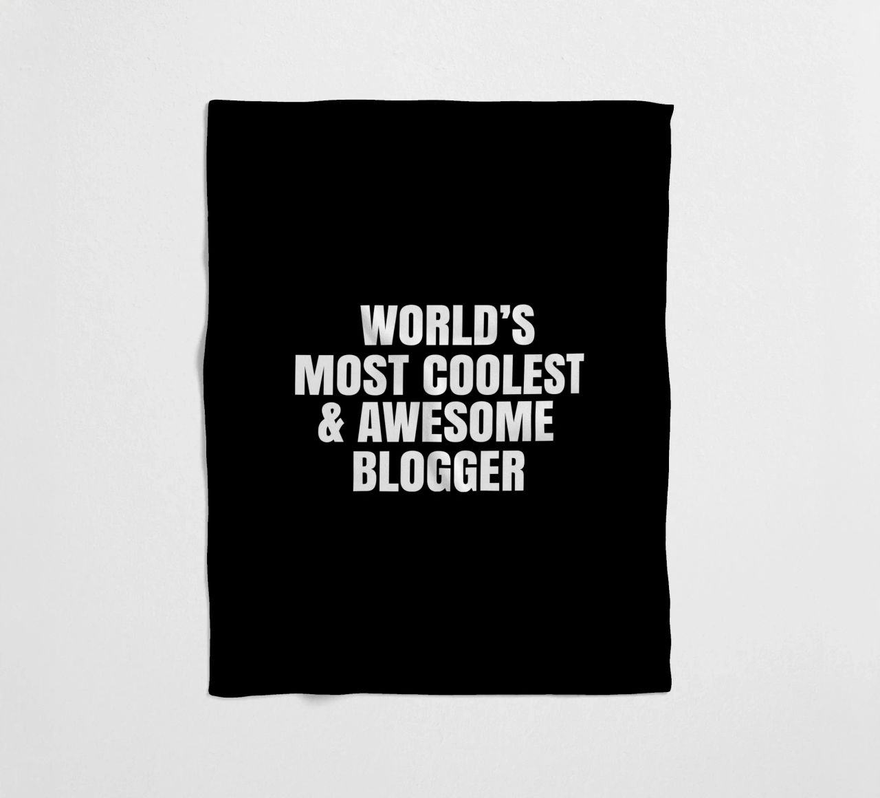 World's most coolest and awesome blogger coperta in pile da happieeagle