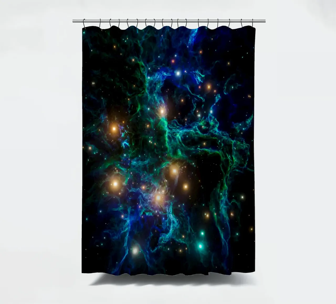 Celestique shower curtain by Stellar Dream Art