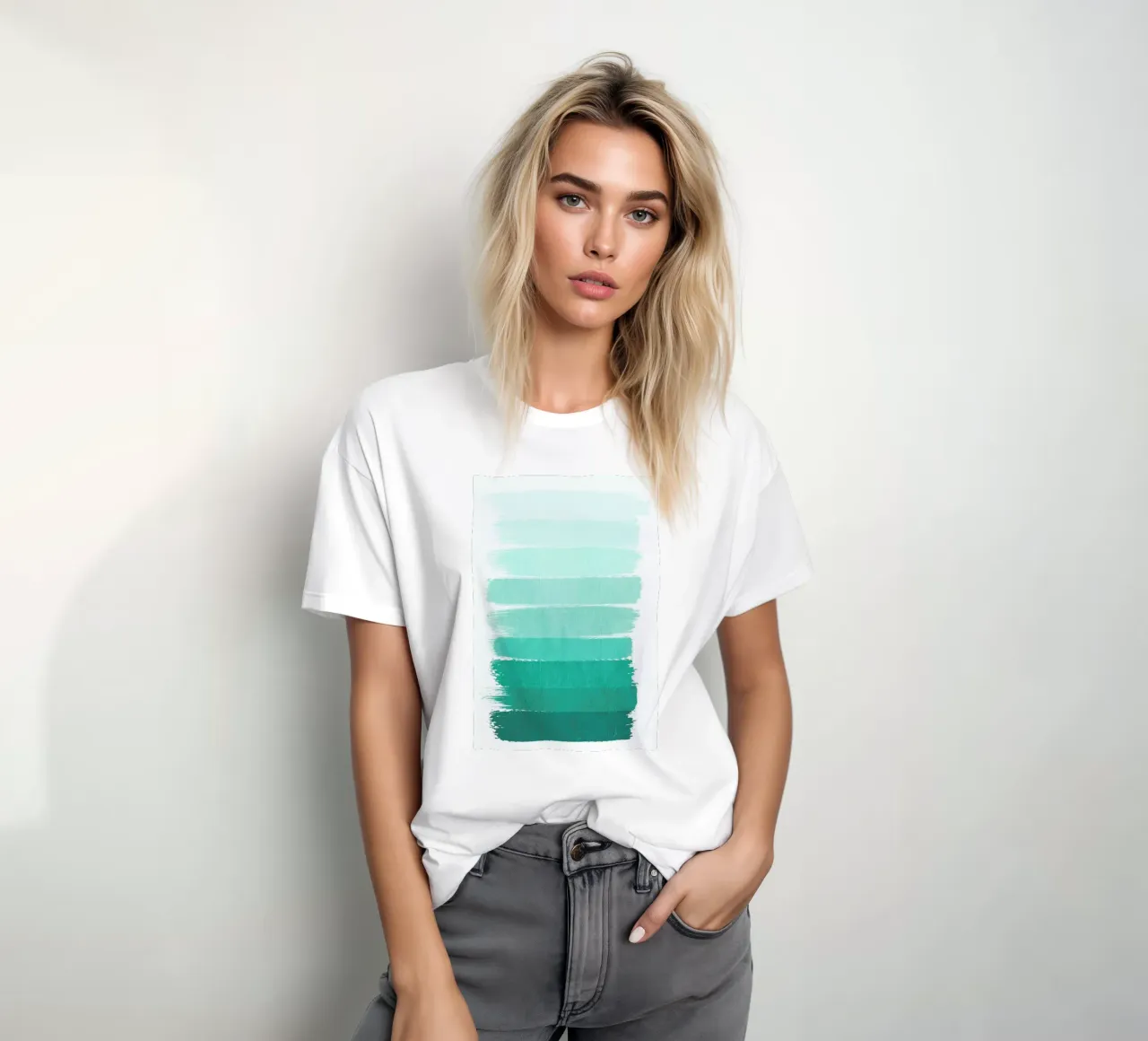 Ombre Ocean t-shirt da Charlotte Winter