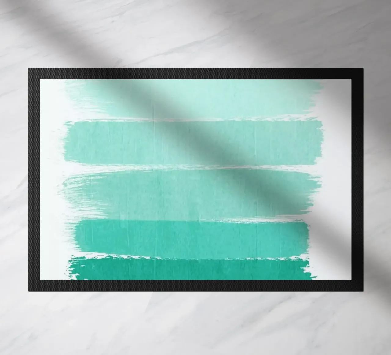 Ombre Ocean deurmat van Charlotte Winter