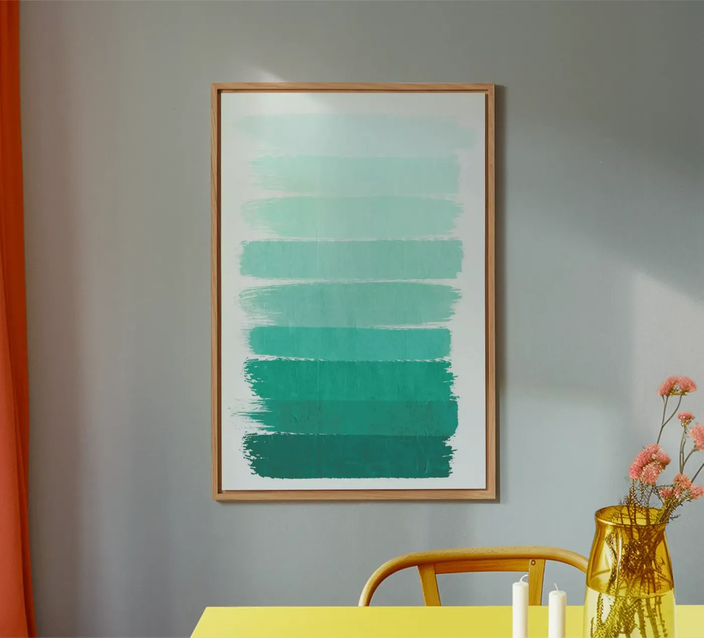 Ombre Ocean alluminio dibond da Charlotte Winter