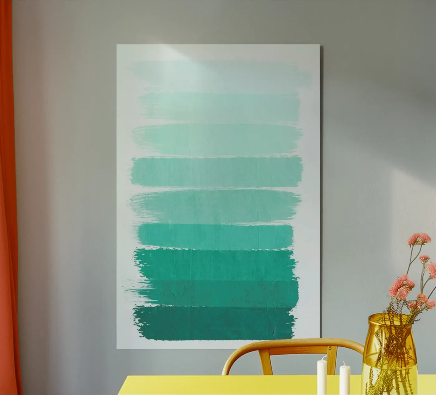 Ombre Ocean alluminio dibond da Charlotte Winter