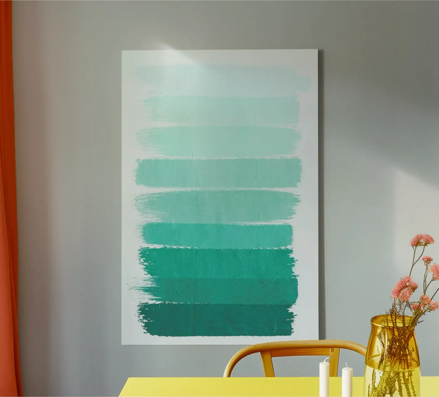 Ombre Ocean tela da Charlotte Winter