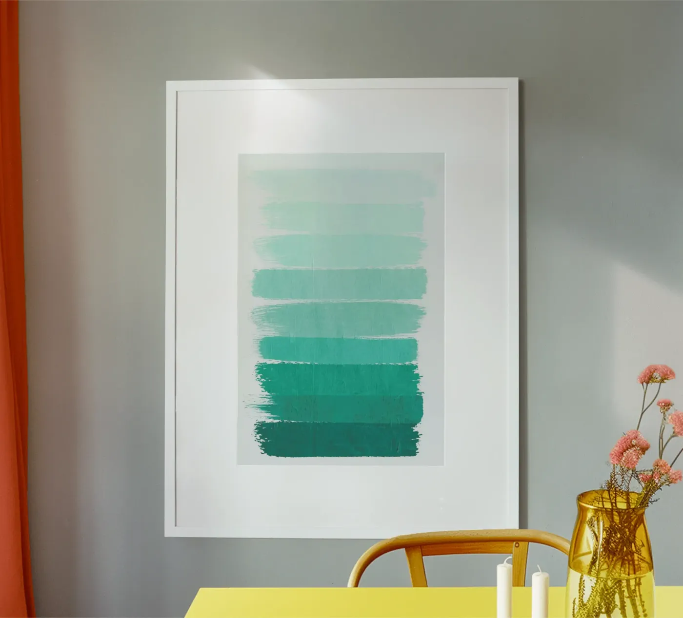 Ombre Ocean poster by Charlotte Winter