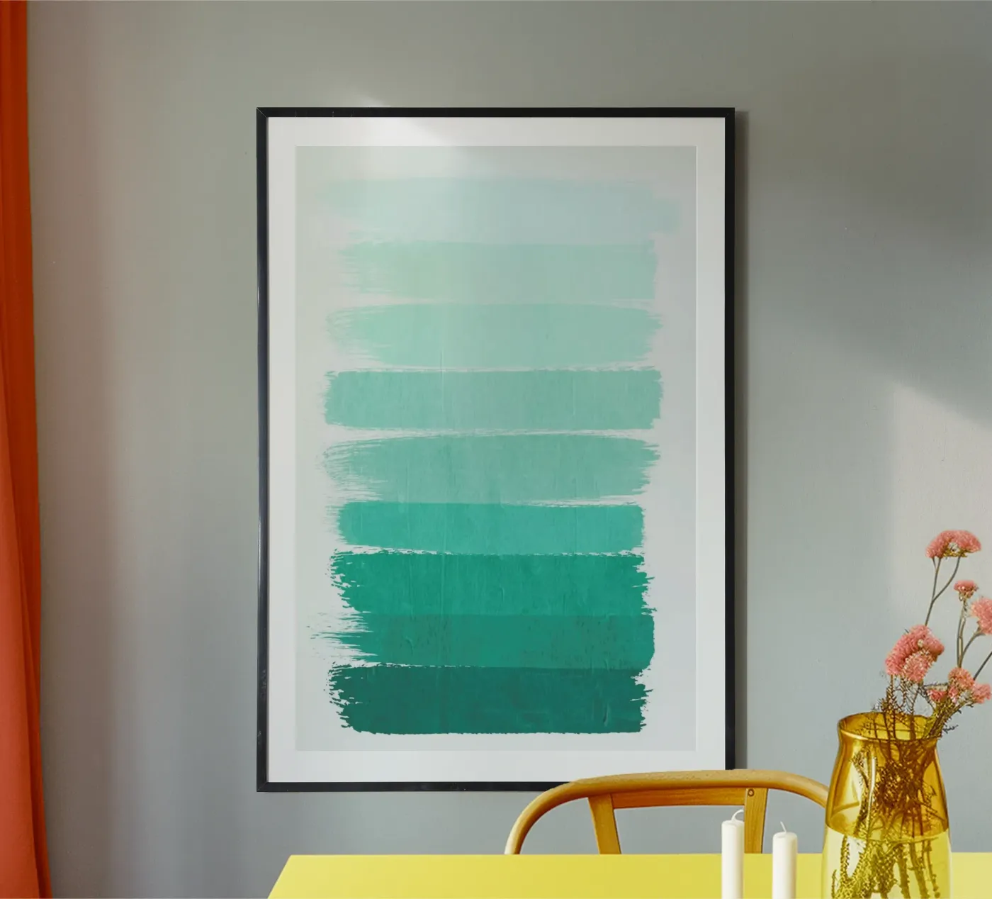 Ombre Ocean poster by Charlotte Winter