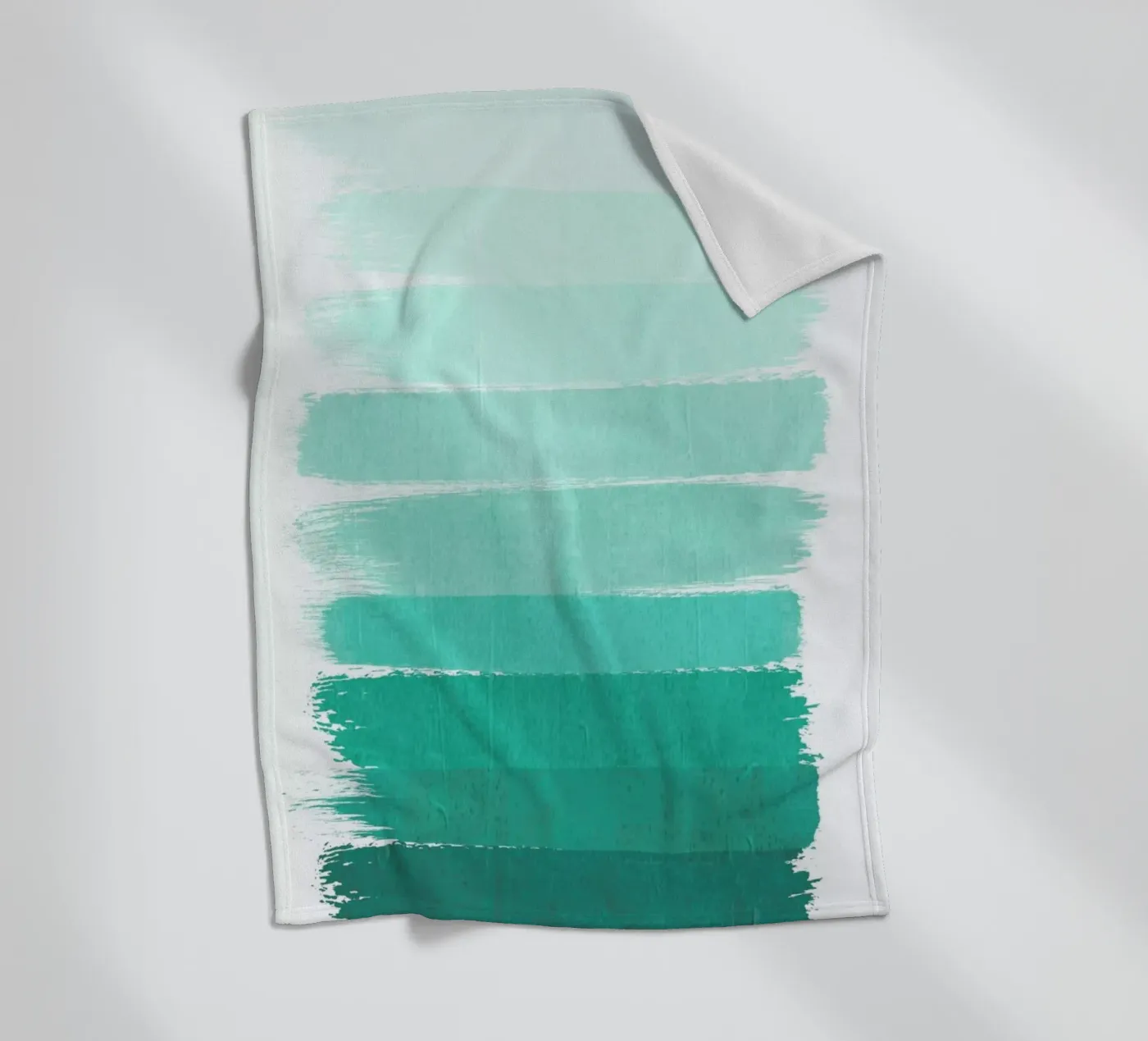 Ombre Ocean Fleecedecke von Charlotte Winter